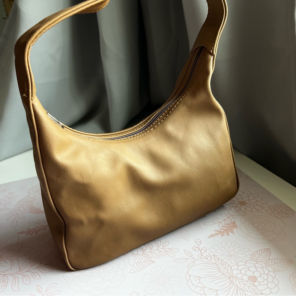 Y2K Tan Brown Shoulder Bag - Picture 7 of 10
